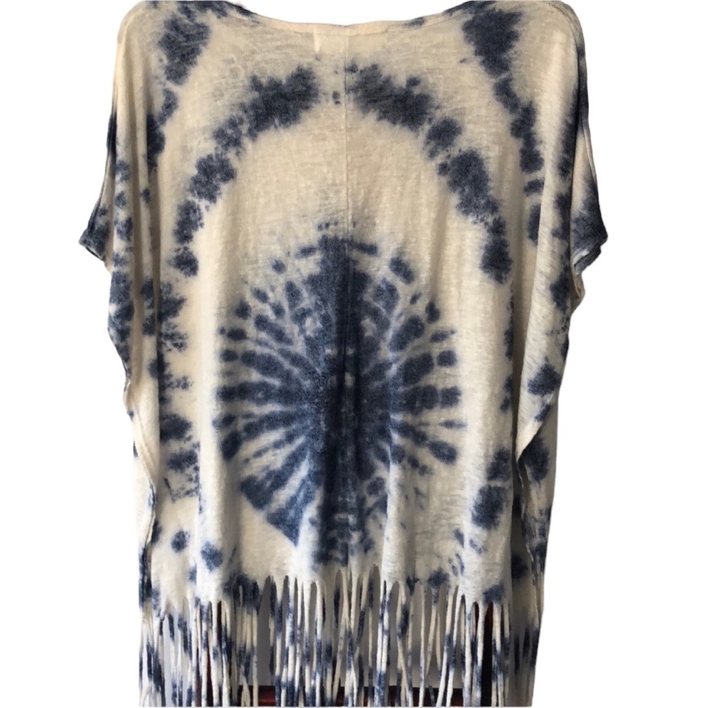 Vintage Havana tie dye blue & white one sz  oversized